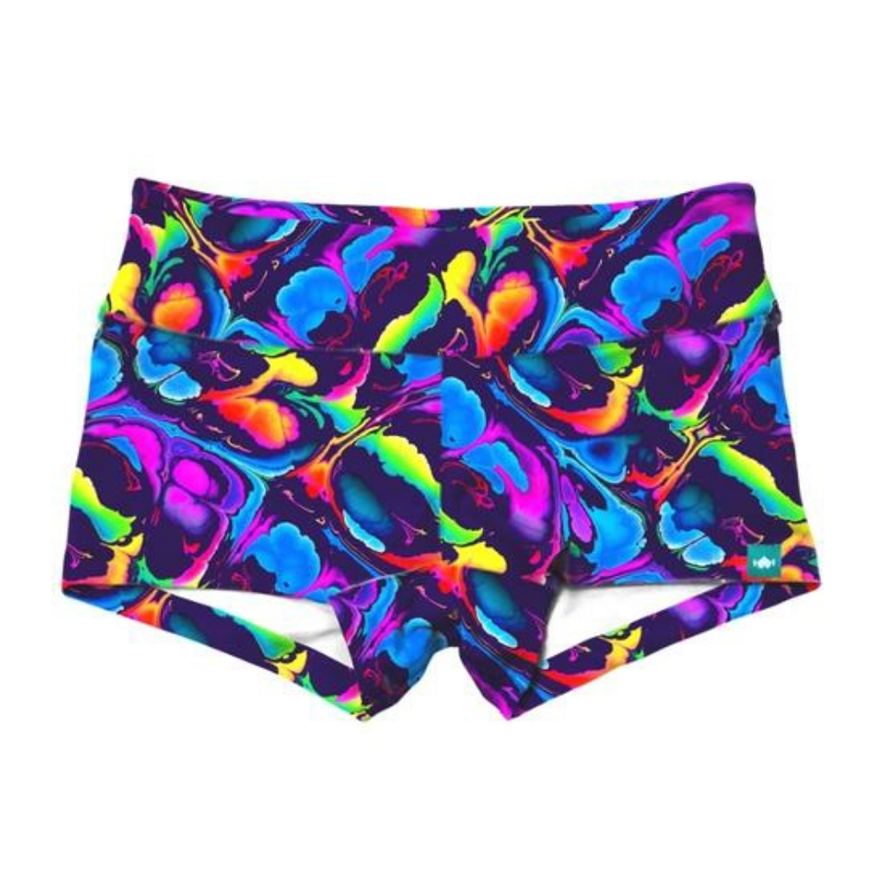 Neon Blob WODBOTTOM Crossfit Shorties…